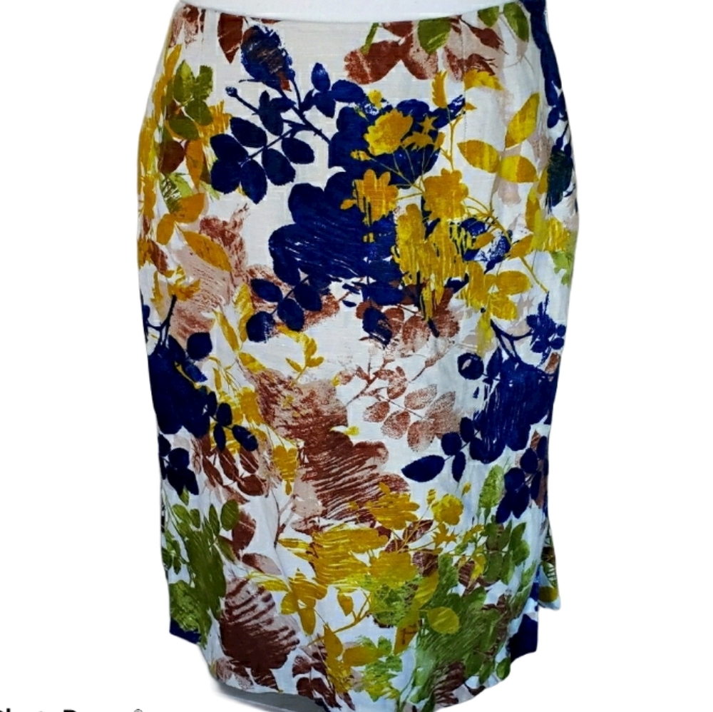Pendleton Floral Skirt